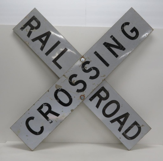 Reflective Railroad Crossing Sign, 48"