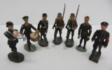 7 German composition soldiers, WWII, 3