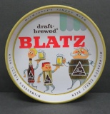 Blatz Barrel man beer tray, 13