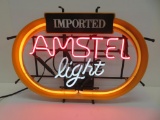 Imported Amstel Neon Light, working, 24