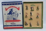 Boxed Authenticast toy soldiers, #823, 10 laborers