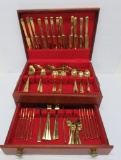 Set of Dirilyte flatware, service for 12 and serving pieces
