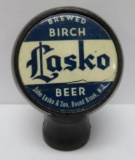 Lasko Beer round ball tapper knob, Bound Brook NJ