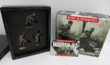 King and Country boxed soldiers, Advancing on the enemy, 3 pc, WS122