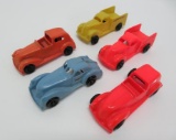 Five plastic cars, Kilgore Jewels, 4