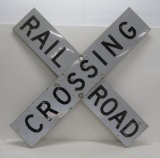Reflective Railroad Crossing Sign, 48