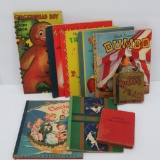 Nine early reader books, nice covers and inside graphics