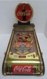 Coca Cola Collectors pinball machine, electric, working, table top 25