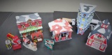 Coca Cola Town Square Collection pieces, 4 buildings and accessories