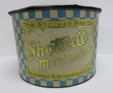 Shotwell's Marshmallow tin, 13