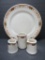 Four pieces of Syracuse Railroad china, Webster pattern