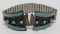 Native American possible Zuni turquoise and silver watch band