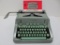Hermes 3000 Portable Typewriter with Instructions