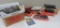 Lionel train set with boxes and track, Outfit No 2163 WS 736