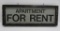 Wooden Apartment For Rent sign, 7