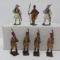 7 Britains foreign legion toy soldiers, 2 1/2