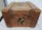 Large Wooden box shipping crate, No A.C. 771A,