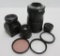Lens and filters