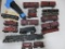 Large lot of HO train cars, wear noted, some for parts