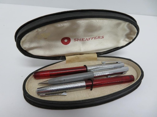Vintage Sheaffer's Pencil and Pens in Presentation Case