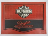 Vintage Harley Davidson mat, 9 1/2