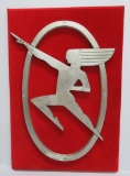 Original Hiawatha emblem from train car, 19