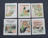 Six Cracker Jack toy premium booklets, Fairy Tales, c 1917