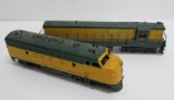 Two HO Scale engines, Chicago and North Western 42005 & North Western 43015