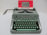 Hermes 3000 Portable Typewriter with Instructions
