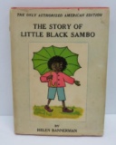 The Story of Little Black Sambo by Bannerman, with dust cover