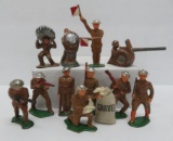11 Barclay toy soldiers, 3