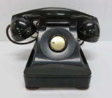Early Bell System telephone, black bakelite type