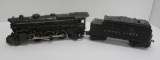Lionel 675 Engine and 2466W Tender, HO scale, 10