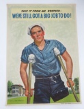 1943 Official Navy Poster, 