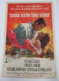 Gone with the Wind Movie Poster, c 1970 Metro-Goldwin