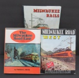 Three Milwaukee Road Railroad books