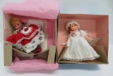 Two Madame Alexander dolls with boxes, Nanny Etticoat and Polly Kettle, 8