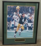 1996 Green Bay Packers Super Bowl Champs, Autographed Brett Favre
