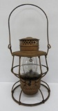 New York Central railroad lantern, Adlake Reliable, 9 1/2