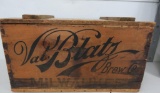 Large early Val Blatz Brewing Company Milwaukee Covered Crate
