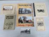Walworth County historical books and Ghost Towns of Wisconsin by Stark