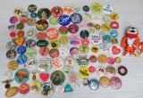 98 Mid Century Modern buttons, advertising, slogans and events