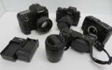 4 SLR and digital cameras