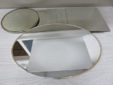 Mirror display lot, framed and tiles
