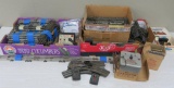 Very large lot of train track, switches and transformers - DOES NOT SHIP