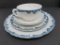 Union Pacific Railroad dining car china, Scammel's Trenton China, four pieces