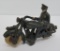 Champion cast iron motorcycle toy, 7