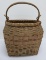 Winnebago basket, split oak, 10