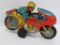 Oriental Metal Industries (OMI) tin friction motorcycle toy, 8