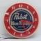Pabst Blue Ribbon Beer clock, working clock, no light, 16